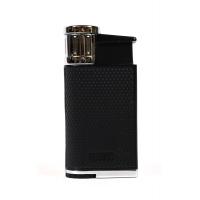 Colibri Evo Single-jet Flame Lighter - Black & Chrome